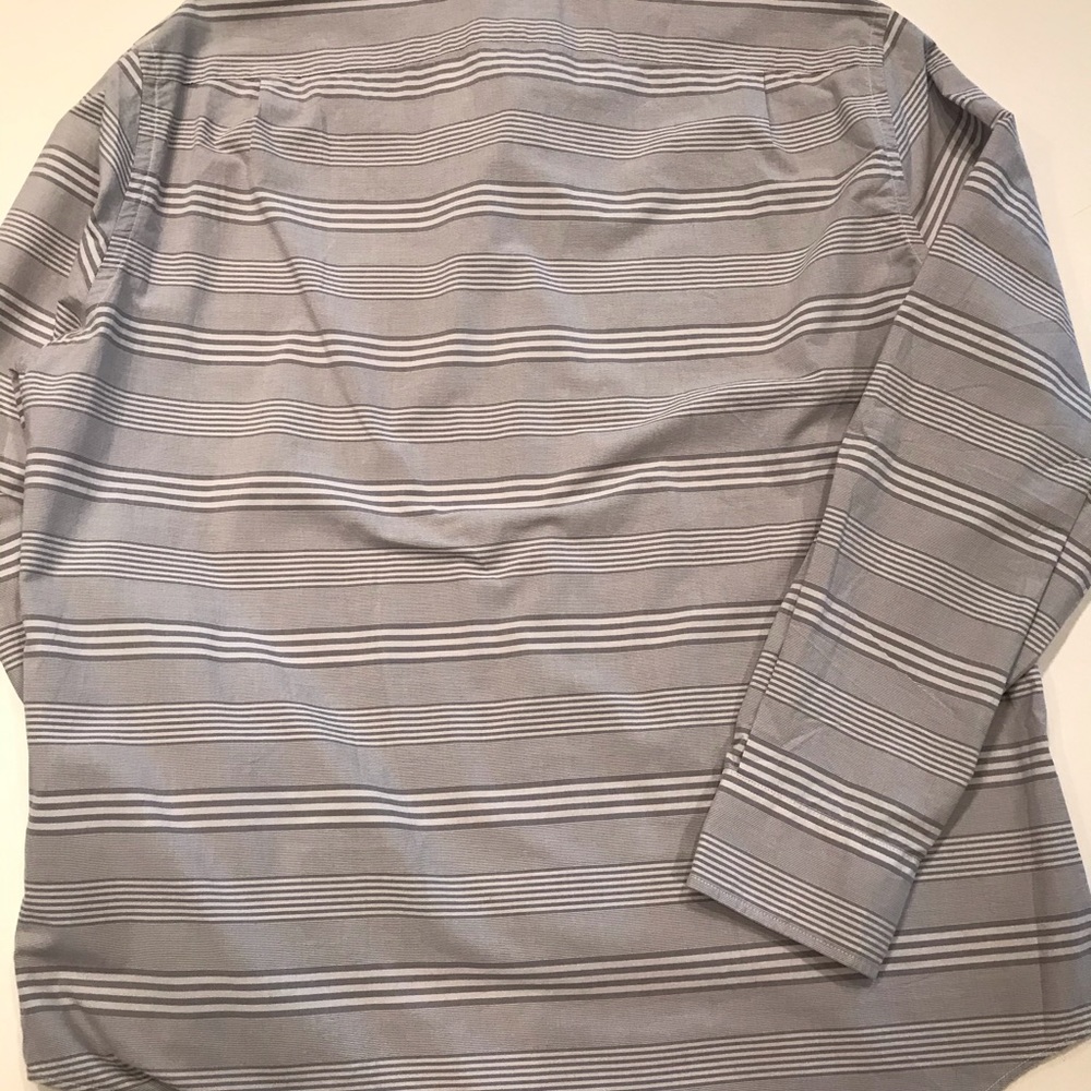 J Crew Cotton Stripe Button Down Shirt